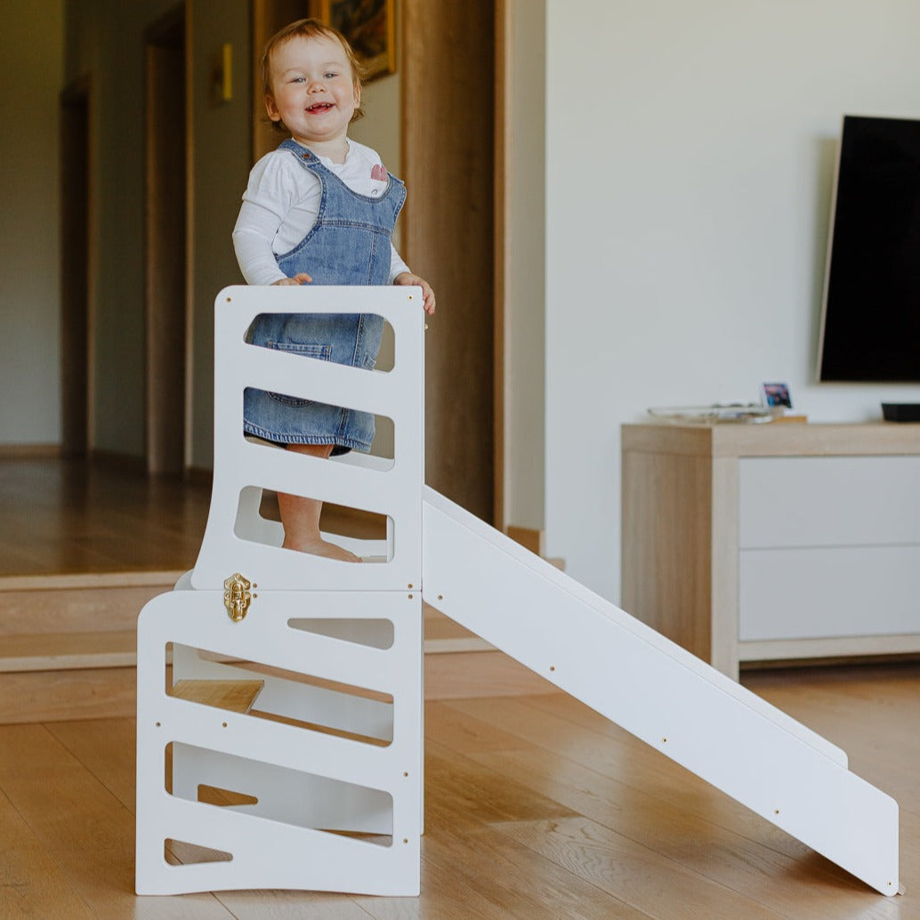 3in1 Lernturm - Streifen-Design