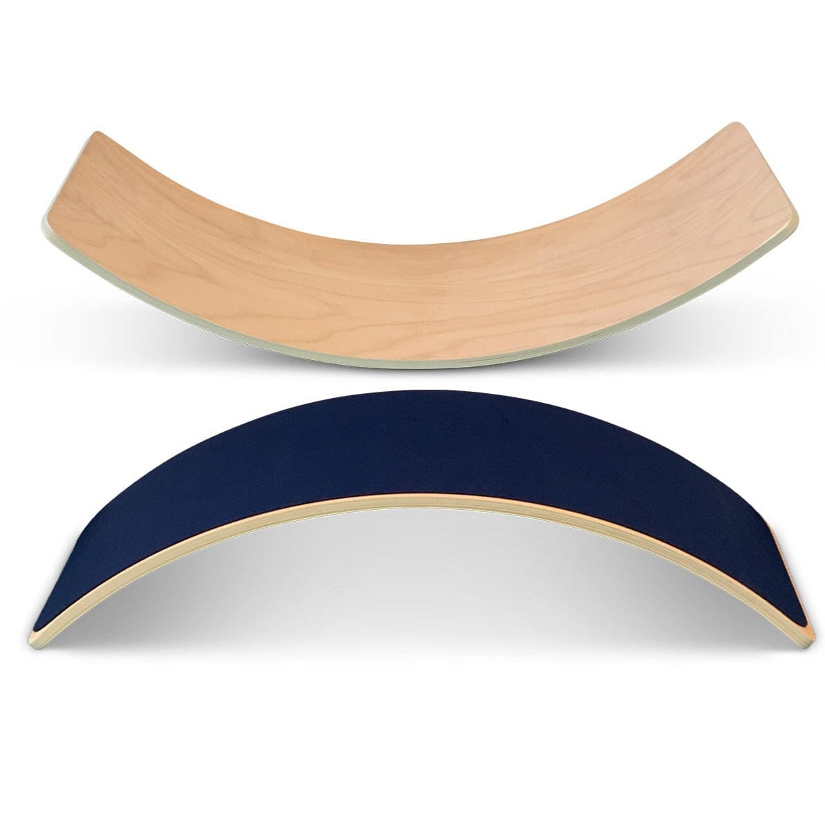 Jindl Balancierbrett aus Holz mit Filz | Blau