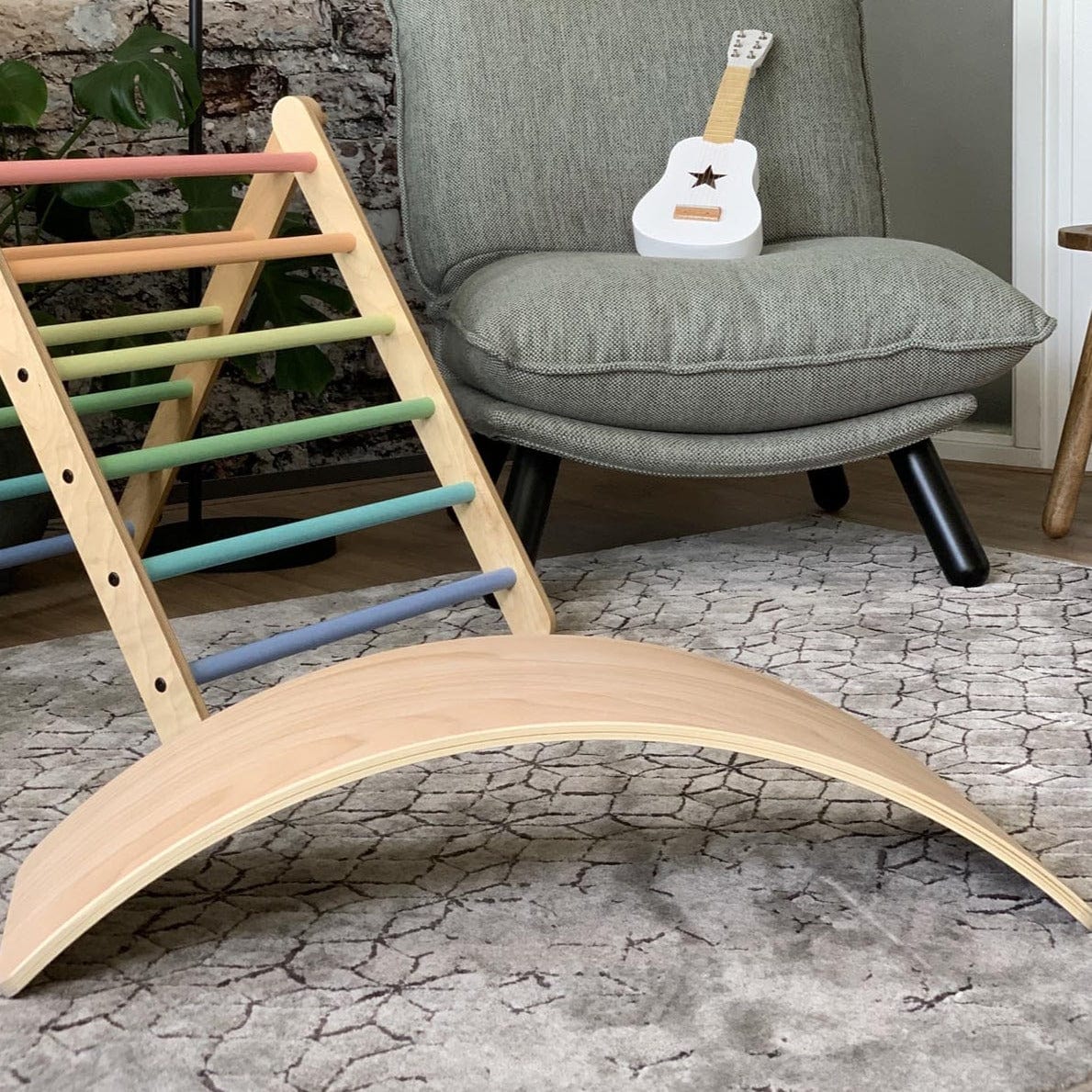Jindl Balancierbrett aus Holz ohne Filz