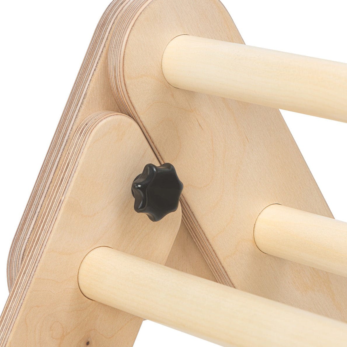Jindl Faltbares Kletterdreieck mit Rutsche | Naturell