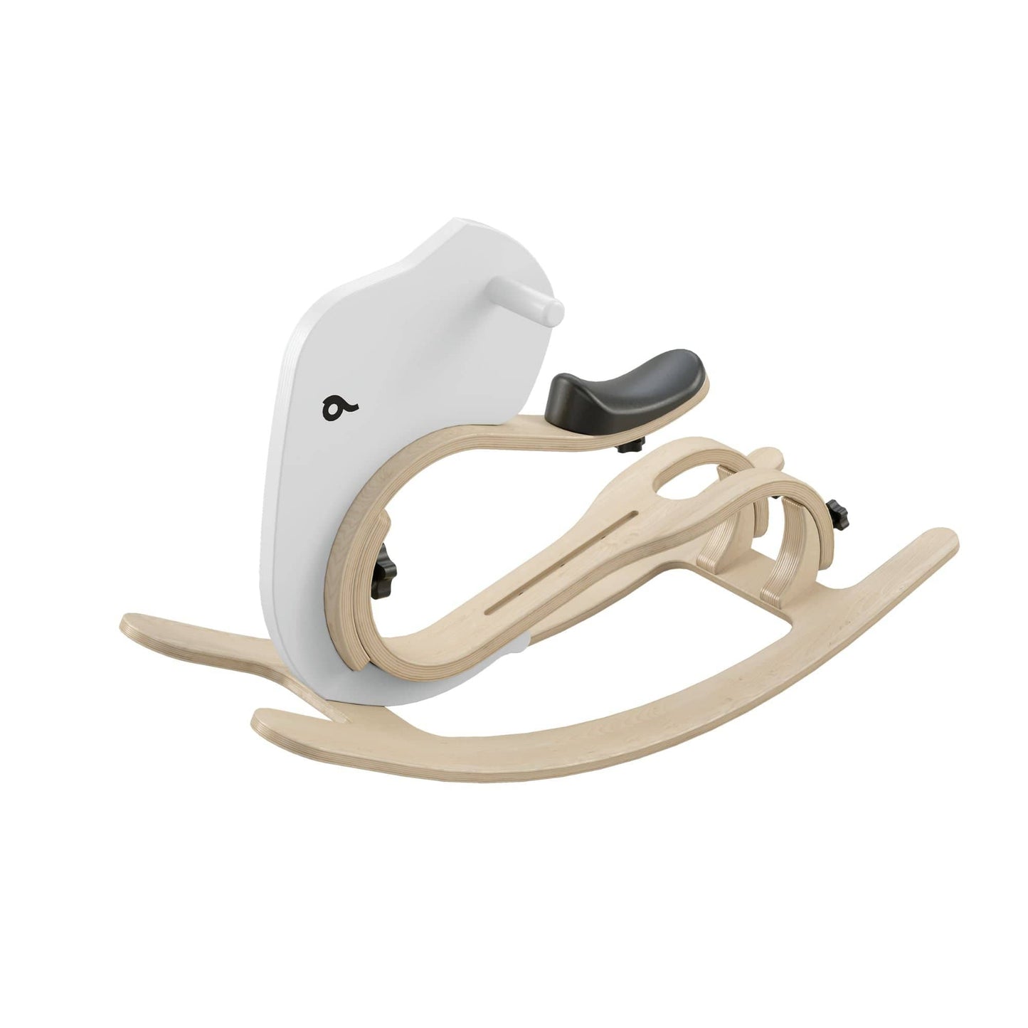 LEG&GO Grau Holz-Laufrad Add-On "Rocking Elephant"