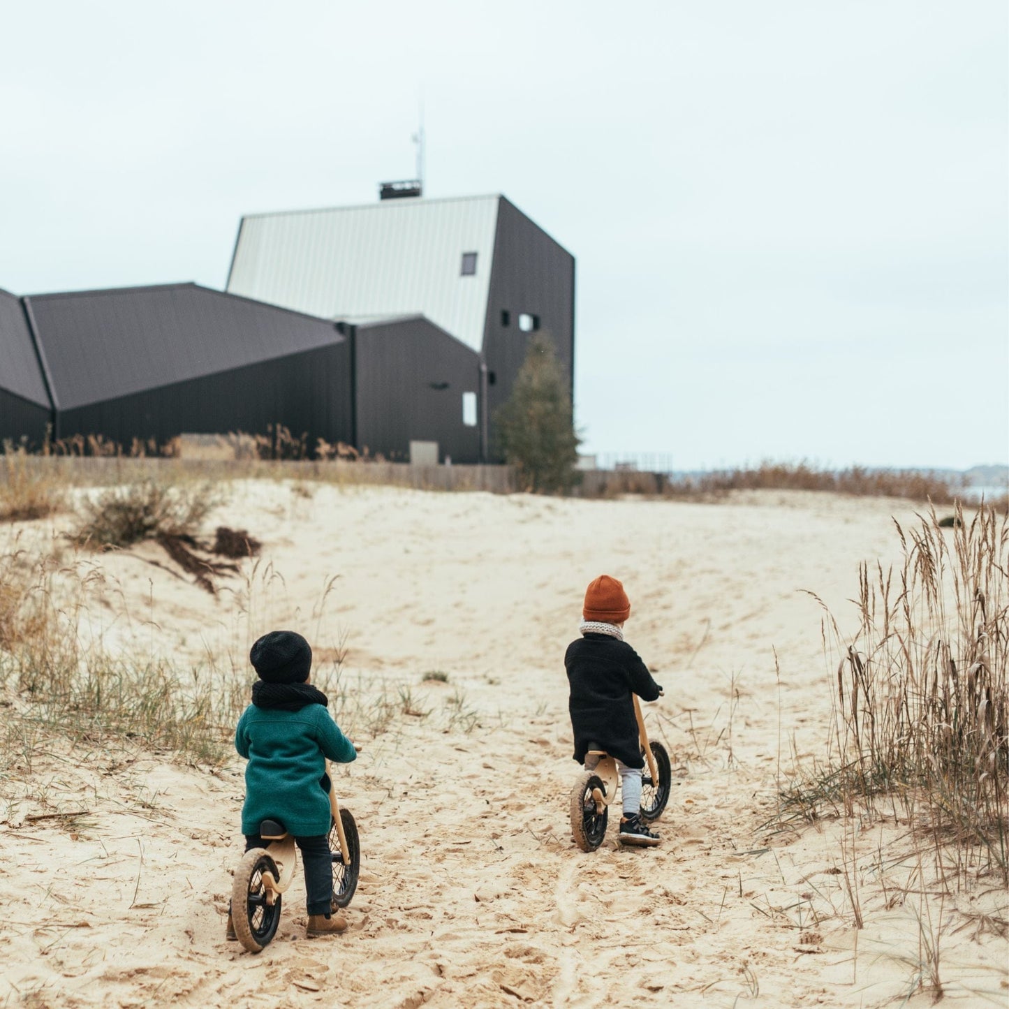 LEG&GO Höhenverstellbares 3-in-1 Holz-Laufrad "Balance Bike"