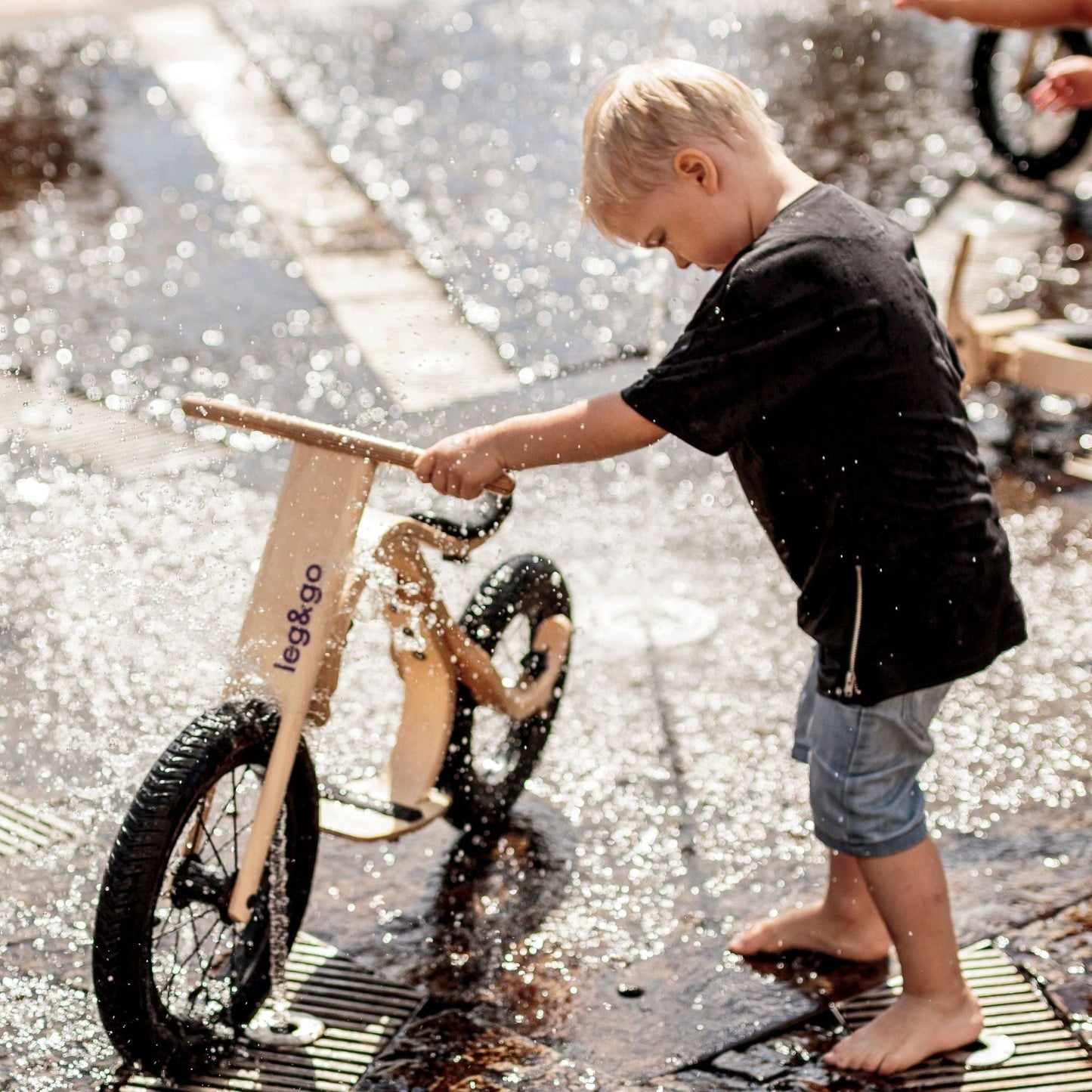 LEG&GO Holz-Laufrad Add-On "Downhill"