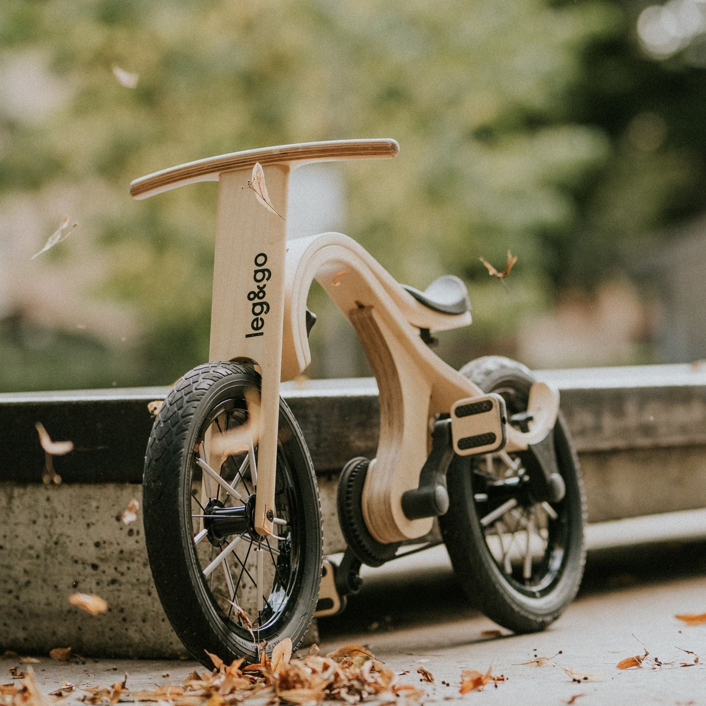 LEG&GO Holz-Laufrad Add-On "Pedal Bike"