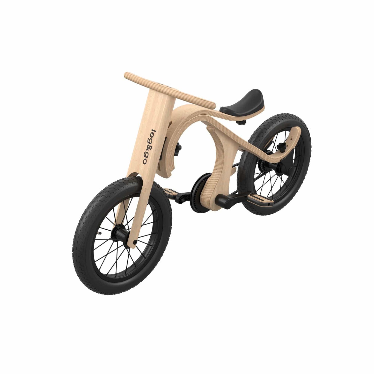LEG&GO Holz-Laufrad Add-On "Pedal Bike"