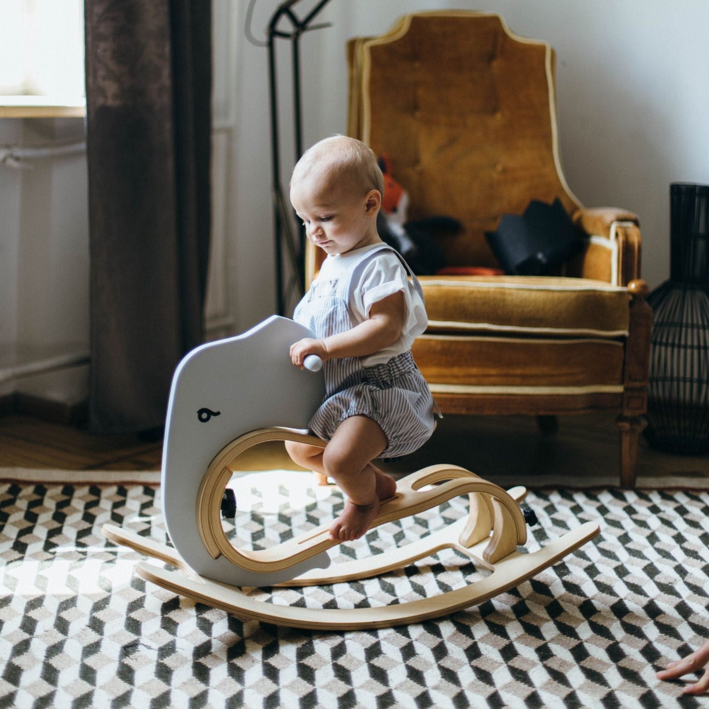 LEG&GO Holz-Laufrad Add-On "Rocking Elephant"