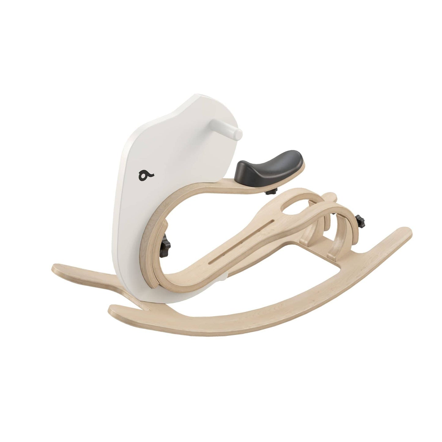 LEG&GO Weiß Holz-Laufrad Add-On "Rocking Elephant"