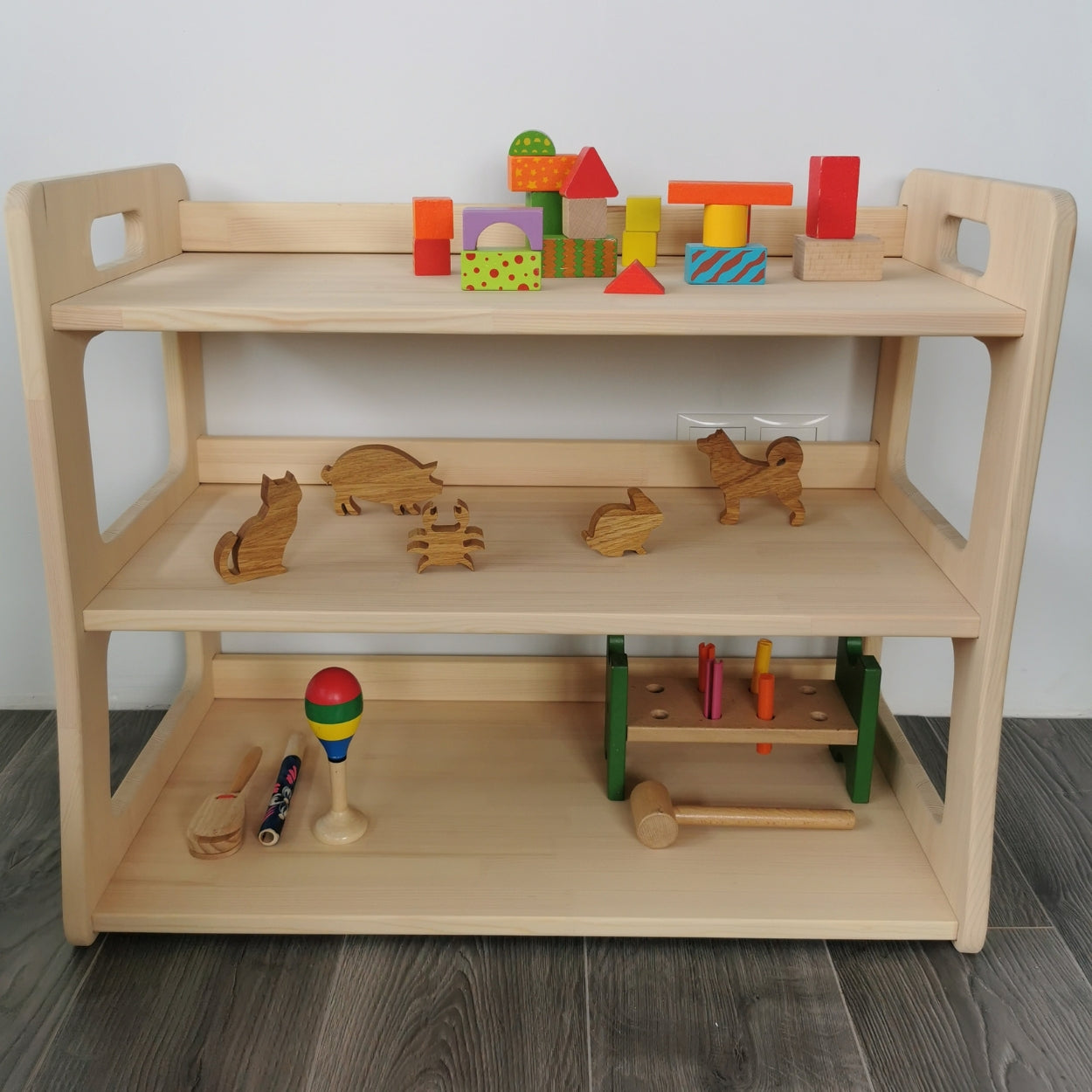 Spielzeugregal für Kinder | HARMONIA