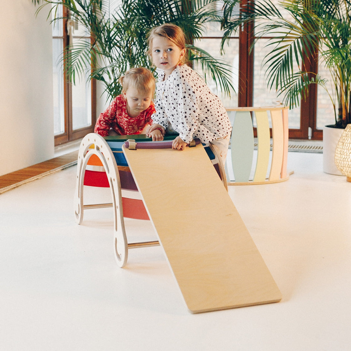 XXL Pikler Bogen mit Rutsche