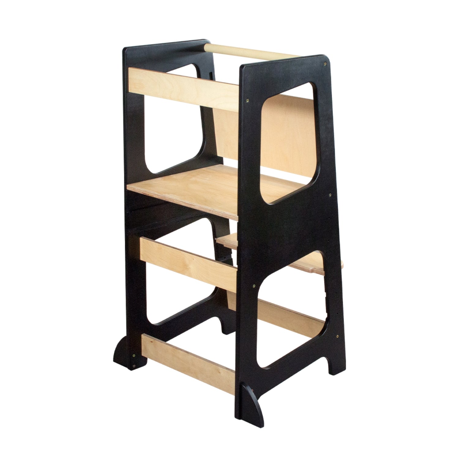 Kippsicherer Lernturm mit Rausfallschutz