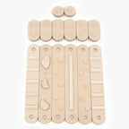 Koppelbare 2in1 Balancierbalken - 6er Set