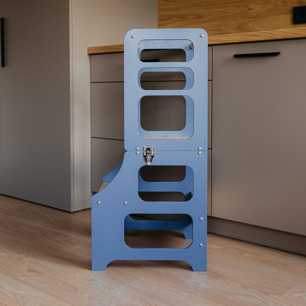 2in1 Lernturm und Tisch - Klarlack - Juniorito