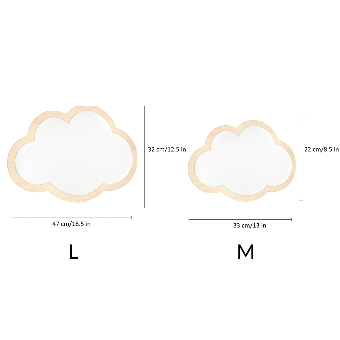 Kinderspiegel 'Wolke'