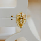 3in1 Lernturm mit Rutsche & Tisch - Baum - Design - Klarlack - Juniorito