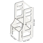 3in1 Lernturm mit Rutsche & Tisch - Klarlack - Juniorito