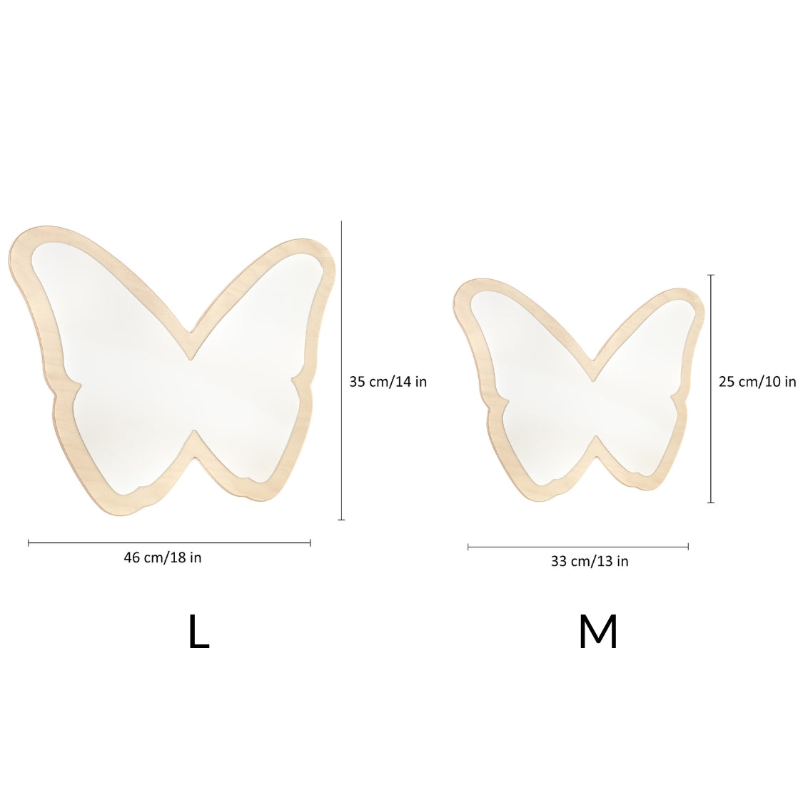 Kinderspiegel 'Schmetterling'
