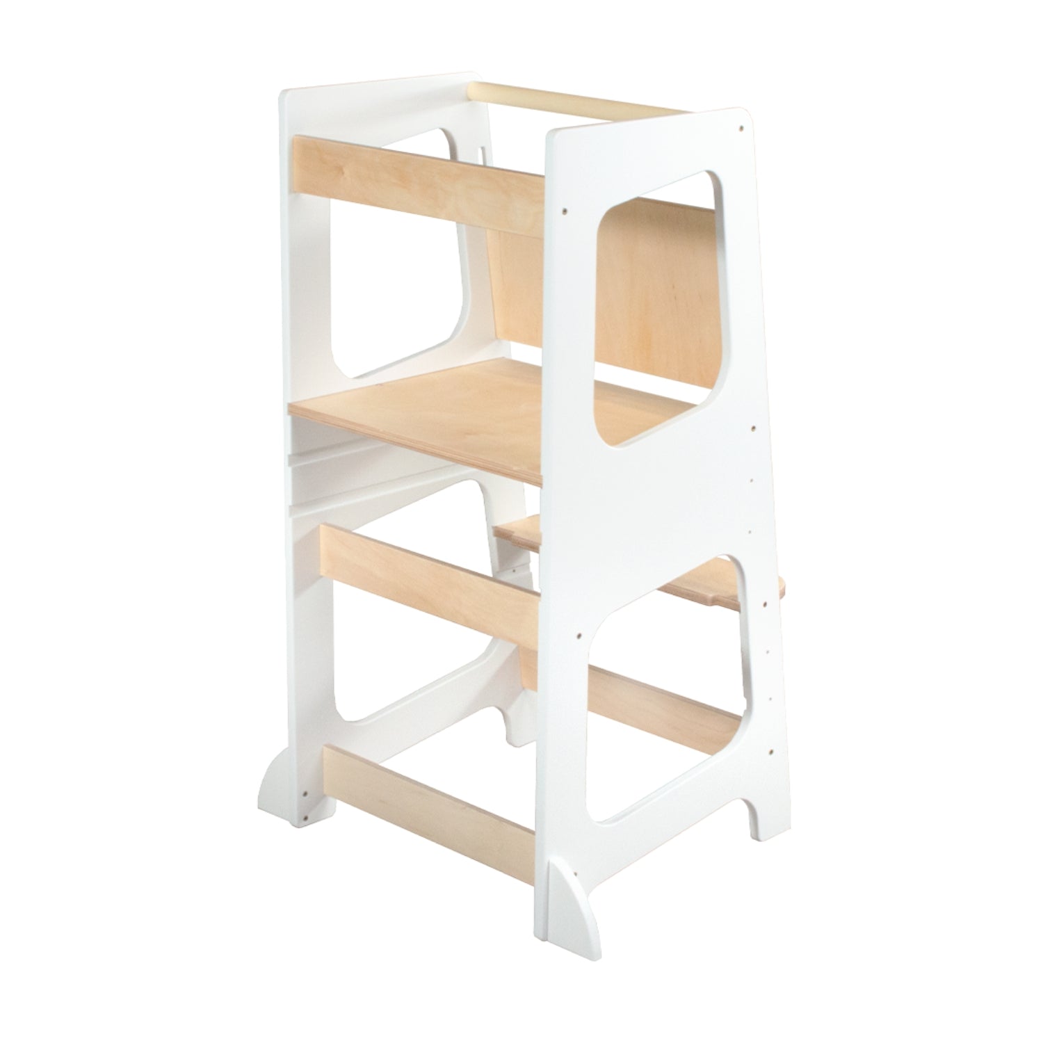 Kippsicherer Lernturm mit Rausfallschutz