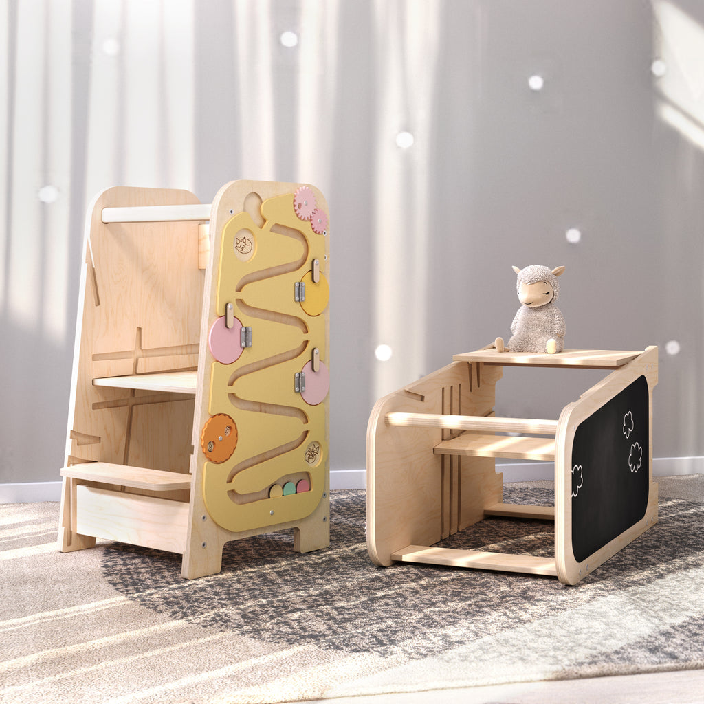 Multifunktionaler 5in1 Lernturm