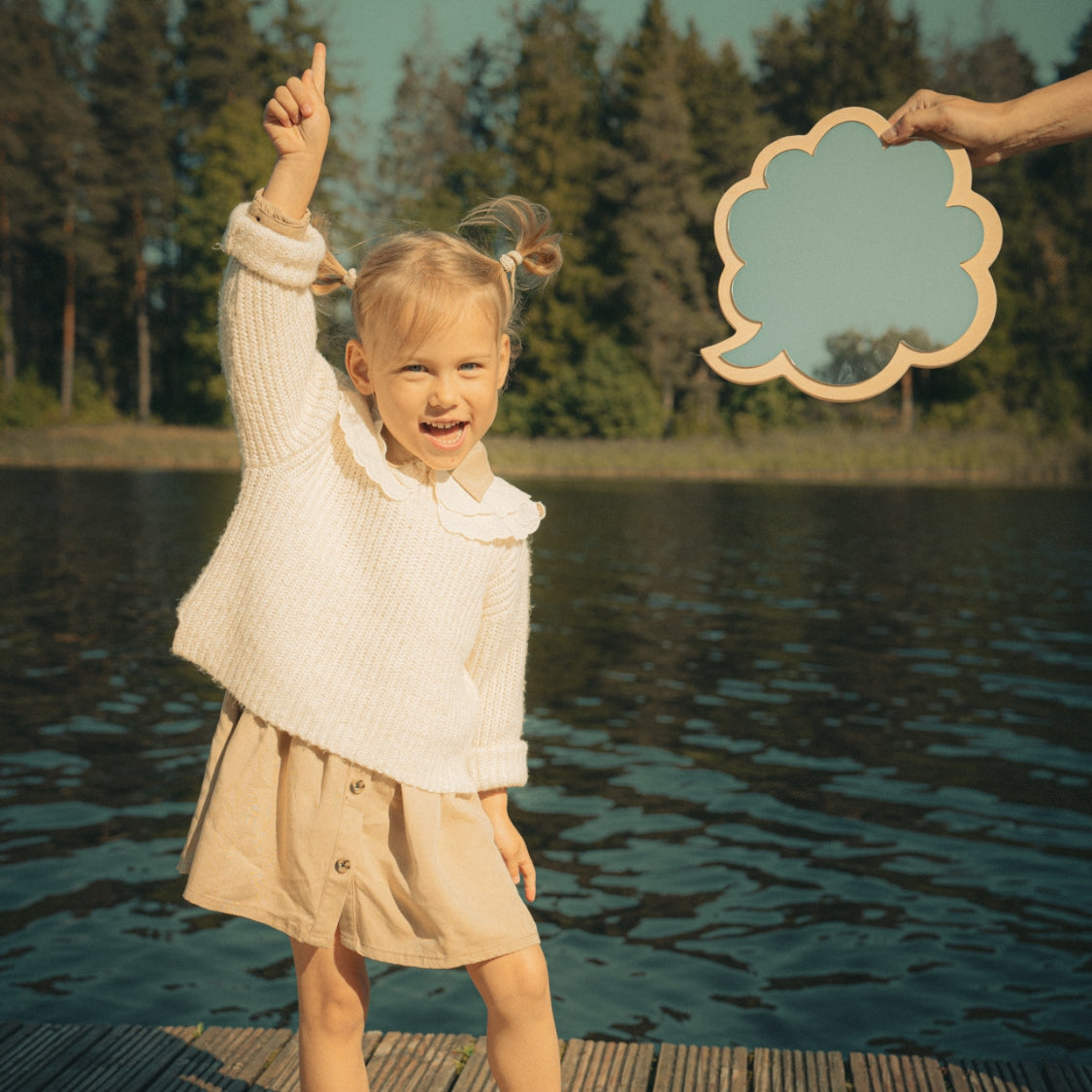 Kinderspiegel 'Sprechblase'