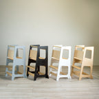 Kippsicherer Lernturm mit Rausfallschutz