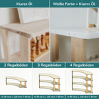 Modulares Bogenregal für Kinder | MODURA