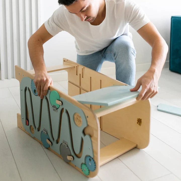 5in1 Lernturm "Multi" - Mint - ohne Gravur - Juniorito