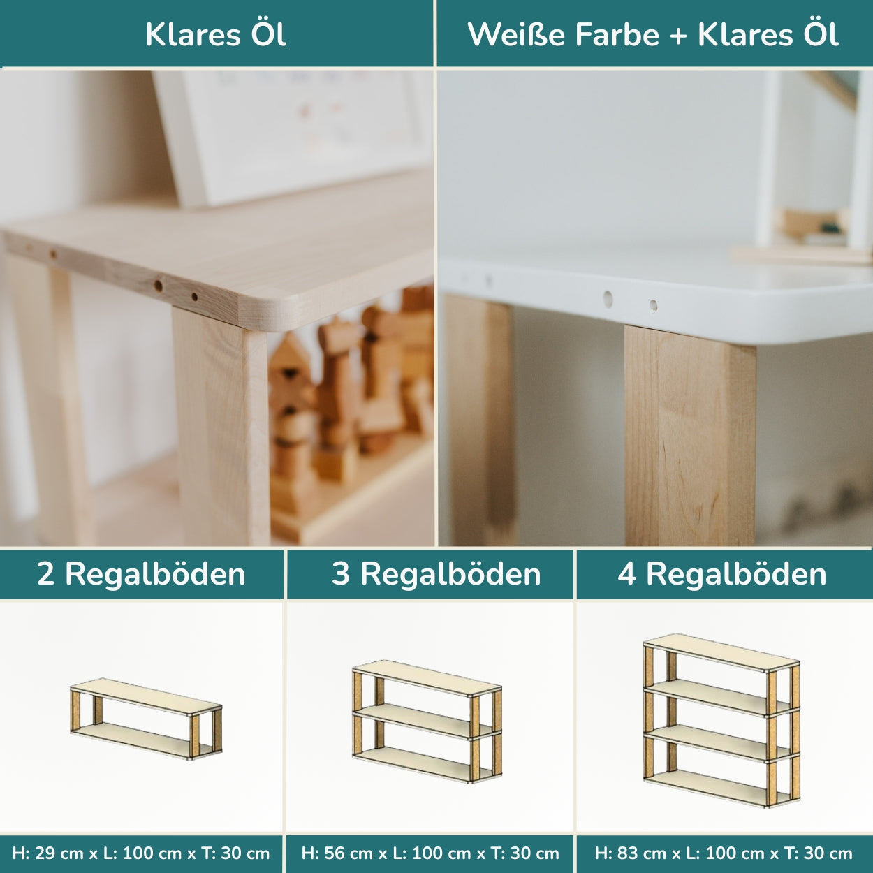 Modulares Kinderregal | MODURA