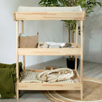 Wickeltisch aus Massivholz