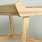 Wickeltisch aus Massivholz