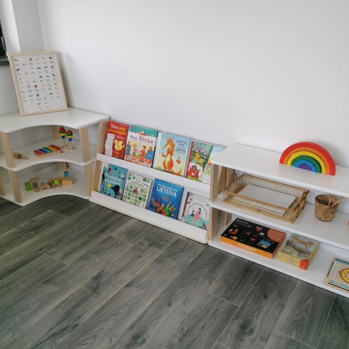 Modulares Kinderbücherregal | MODURA