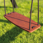 Klassische Holzschaukel für Kinder - Braun - Juniorito