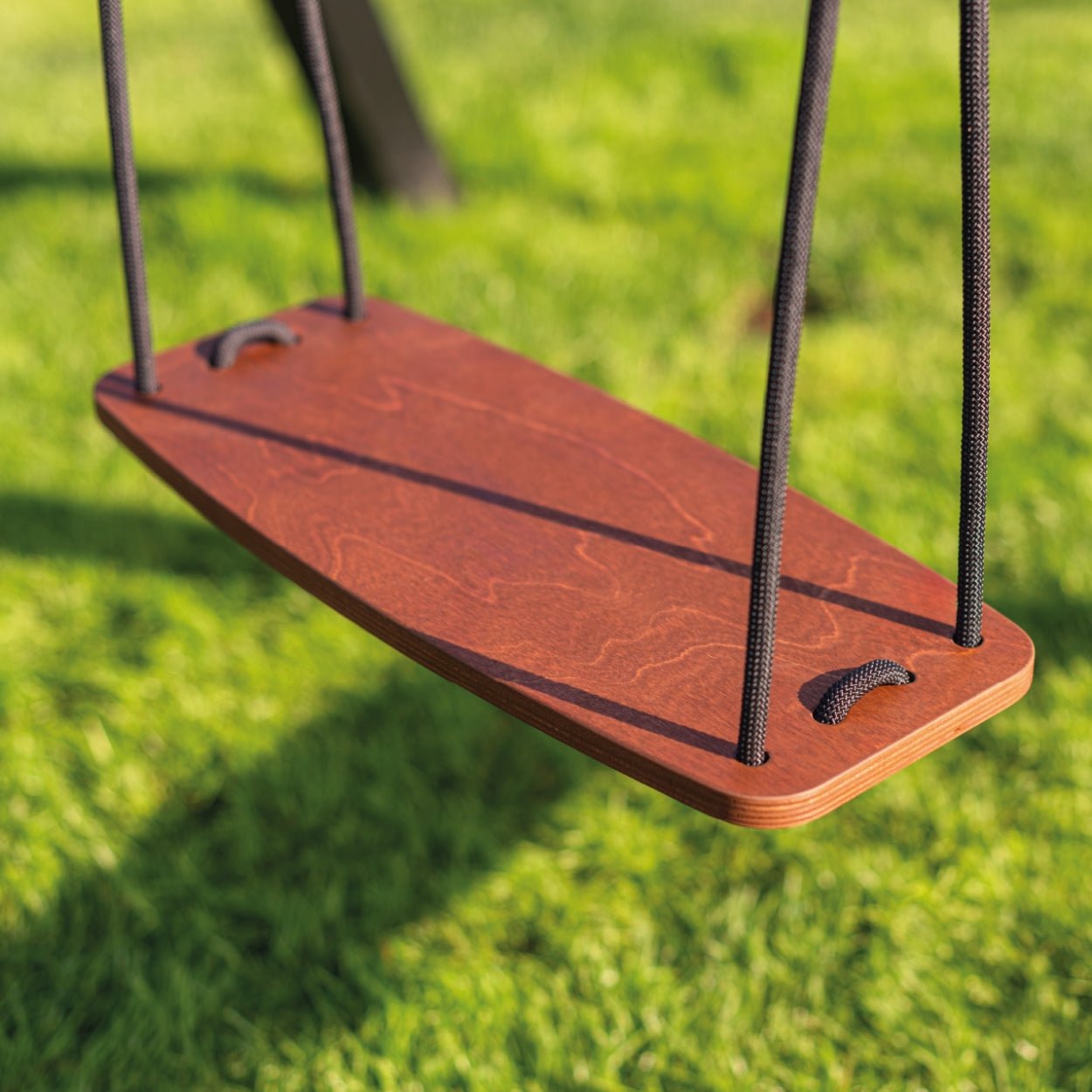 Klassische Holzschaukel für Kinder - Braun - Juniorito