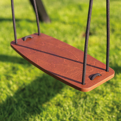 Klassische Holzschaukel für Kinder - Braun - Juniorito