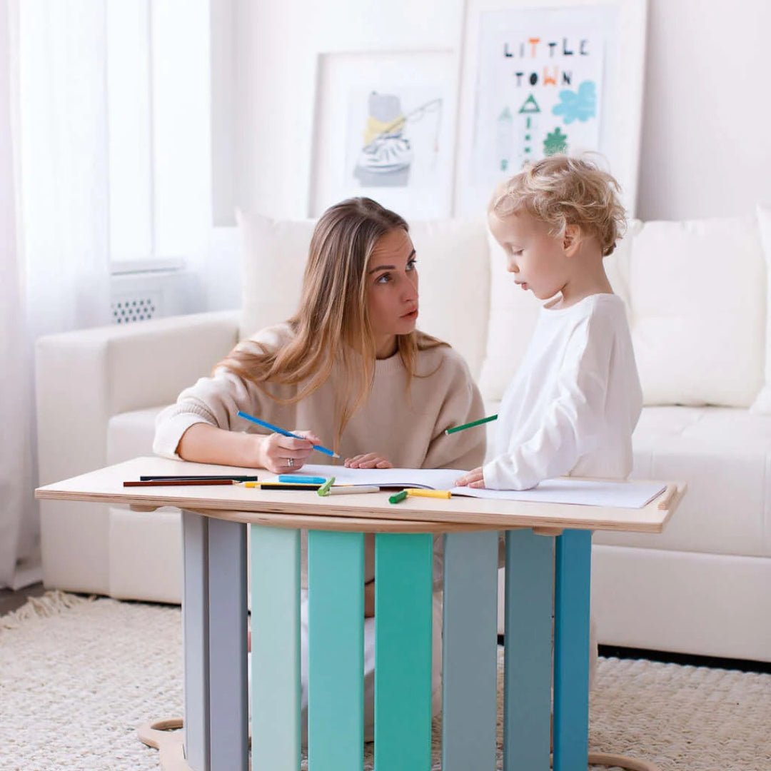 Kletterbogen mit Rutsche | Mint - Juniorito