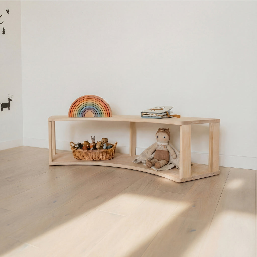 Modulares Bogenregal für Kinder | MODURA