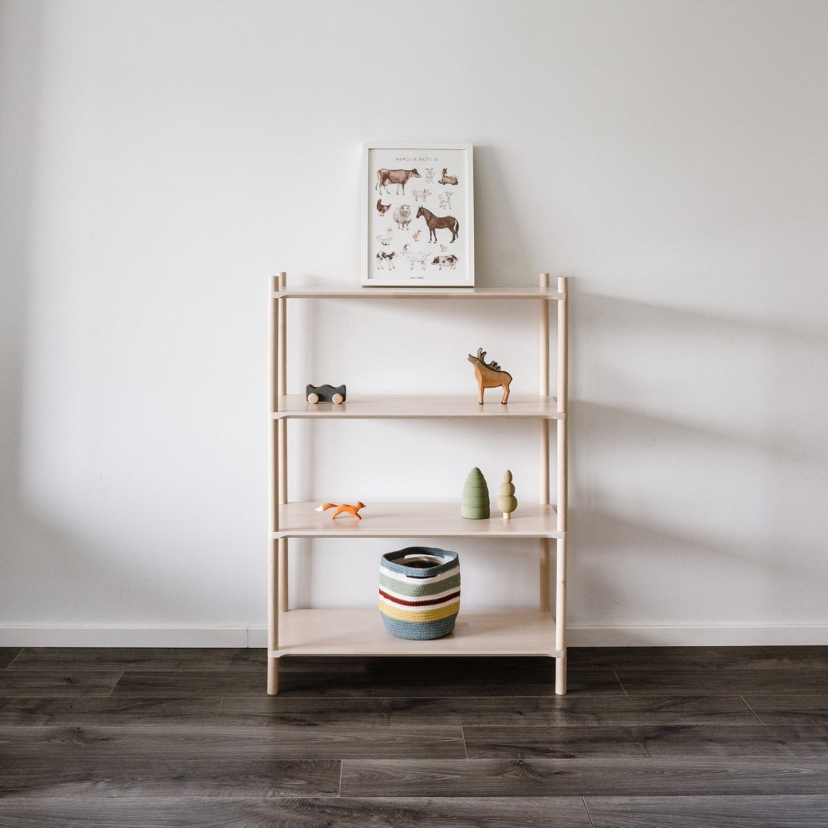 Modulares Familienregal - M | 'ISKORA' Kollektion - 4 Etagen - 25 cm - Juniorito