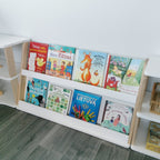 Modulares Kinderbücherregal | 'MODURA' Kollektion - Unbehandeltes Holz - Juniorito