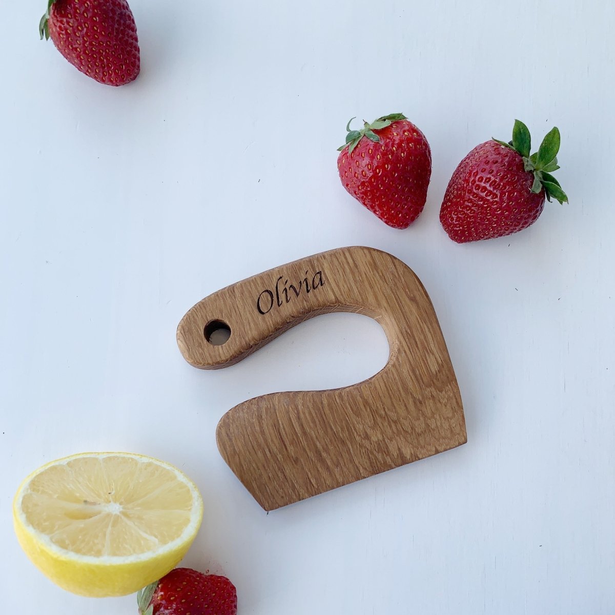 Montessori Kindermesser zum hacken - mit Gravur - Juniorito