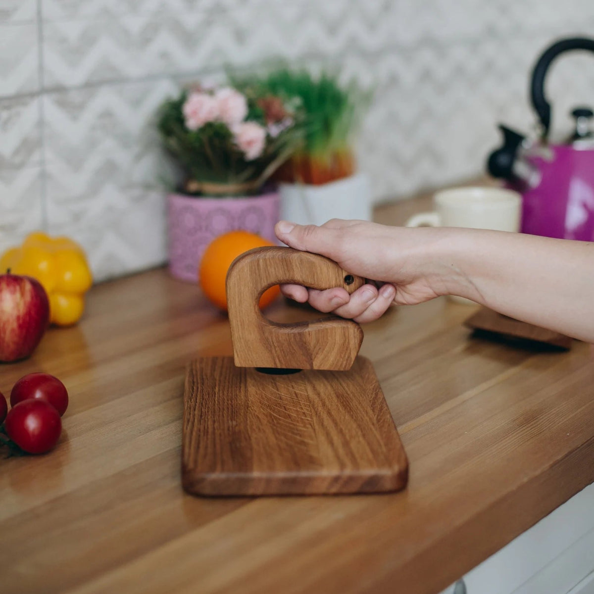 Montessori Kindermesser zum hacken - mit Gravur - Juniorito