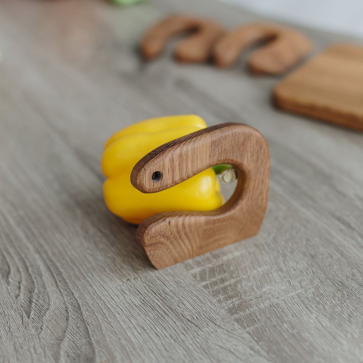 Montessori Kindermesser zum hacken - ohne Gravur - Juniorito