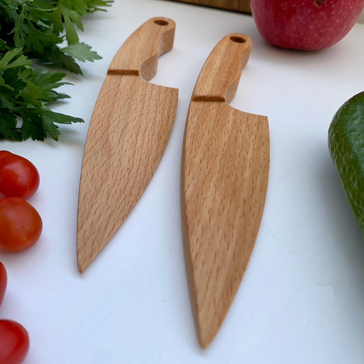 Montessori Schneidemesser für Kinder - Rosa - ohne Gravur - Juniorito