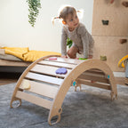 3in1 Kletterbogen, Wippe & Rampe