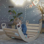 3in1 Kletterbogen, Wippe & Rampe