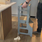 3in1 Lernturm mit Hochstuhl & Tisch