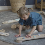 Koppelbare 2in1 Balancierbalken - 8er Set