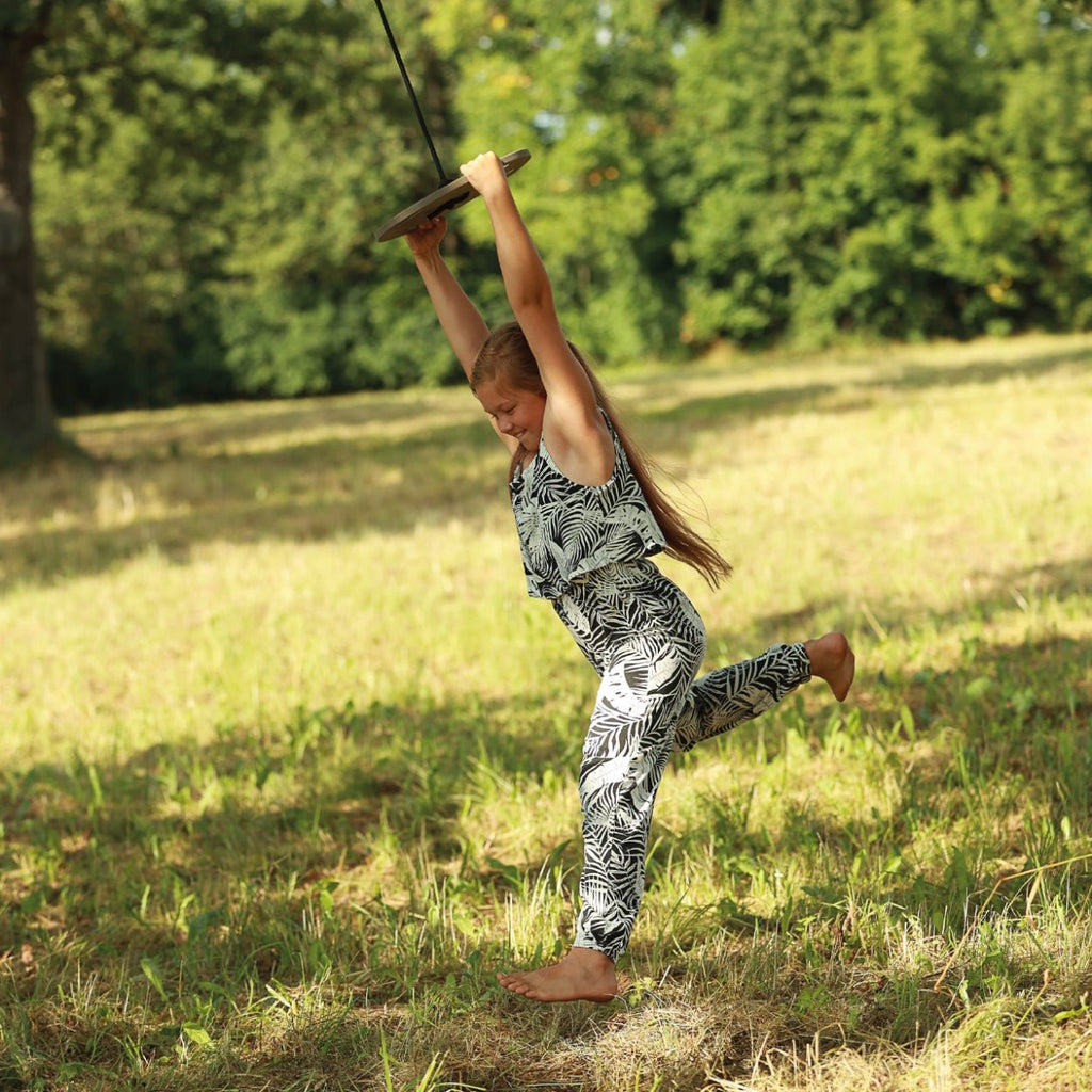 Tellerschaukel für Kinder - Braun - Juniorito