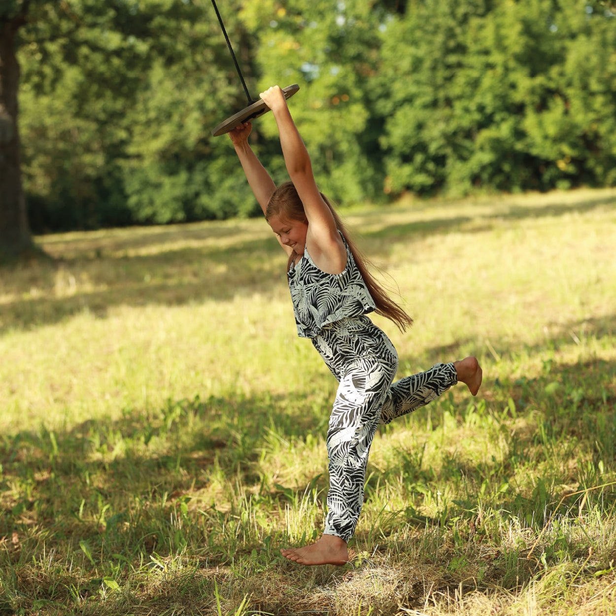 Tellerschaukel für Kinder - Braun - Juniorito