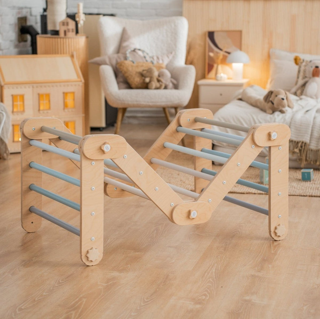 Verstellbares Kletterdreieck - Blau - Juniorito