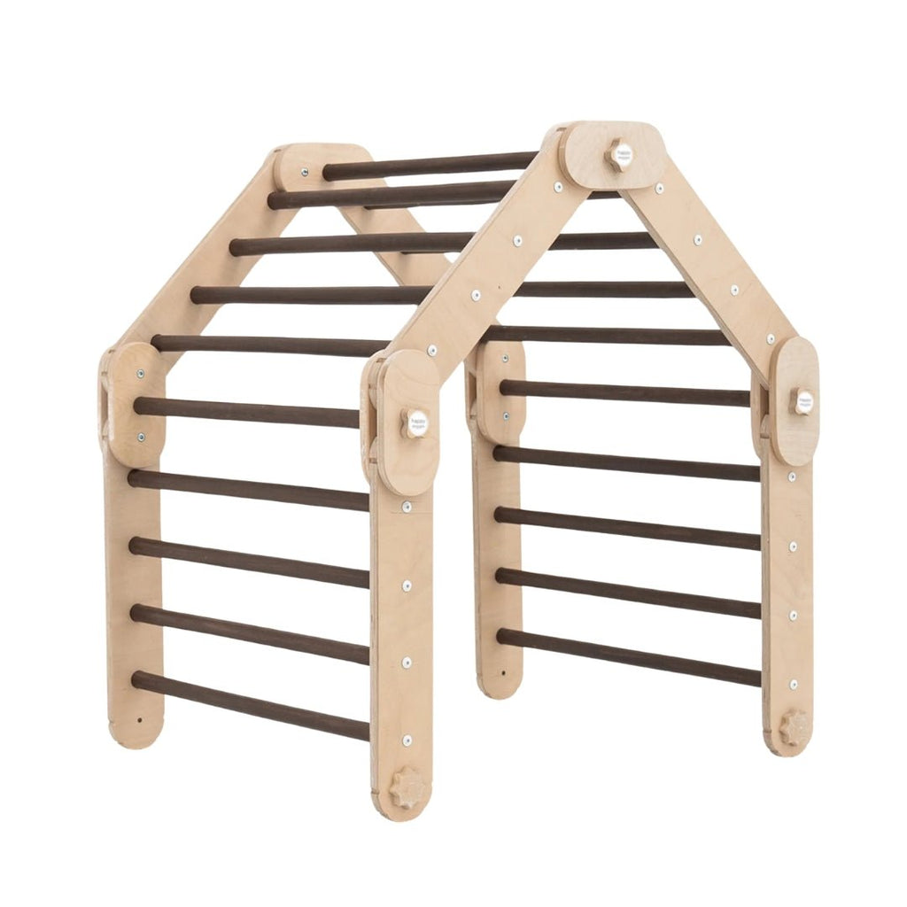 Verstellbares Kletterdreieck - Braun - Juniorito