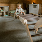 Verstellbares Kletterdreieck - Braun - Juniorito